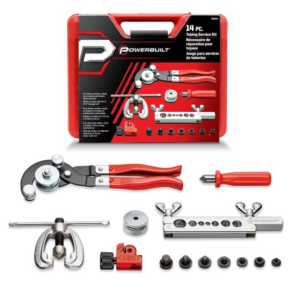 Powerbuilt 14Pc Master Tubing Service Kit 948006